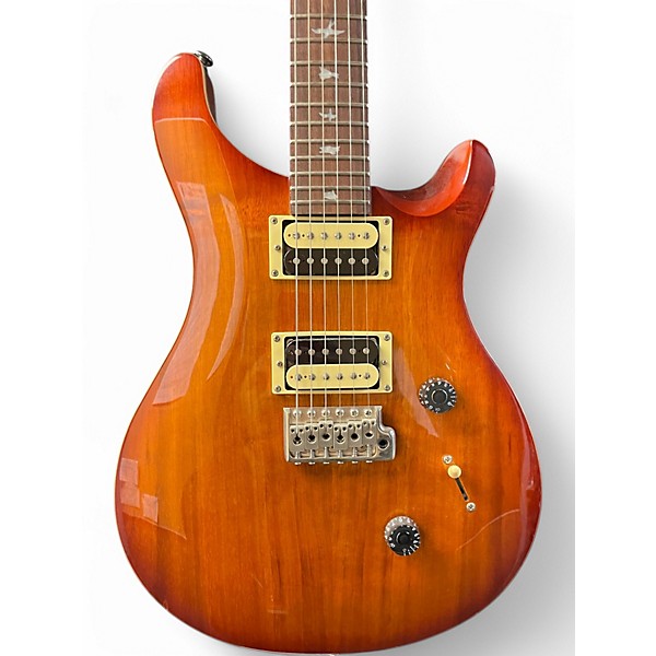 Used PRS SE Custom 24 Natural Solid Body Electric Guitar