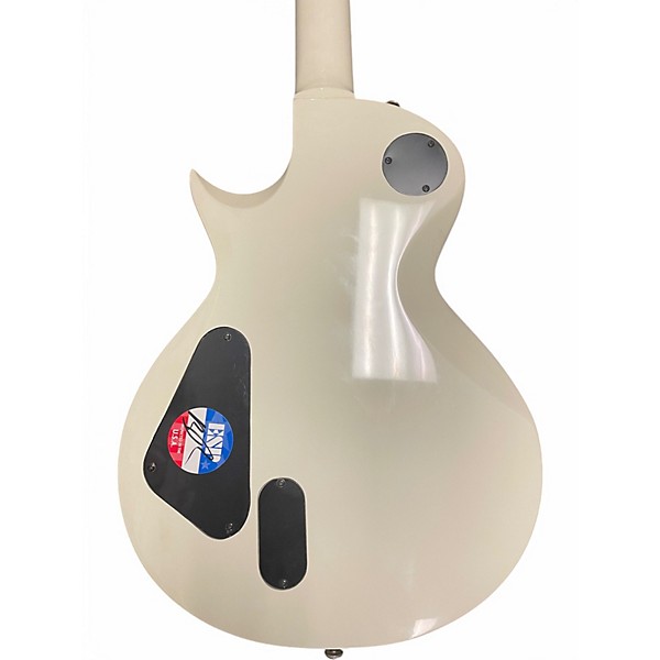 Used ESP ltd ec500 Olympic White Solid Body Electric Guitar