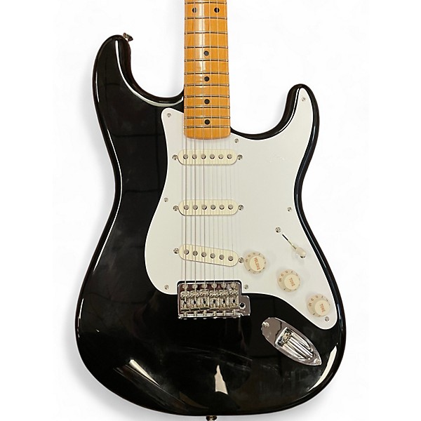 Used Fender Vintera II 50s Stratocaster Black Solid Body Electric Guitar
