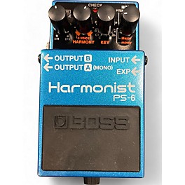 Used BOSS PS6 Harmonist Effect Pedal