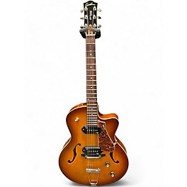Used Godin 5th Avenue Kingpin II Sunburst Hollow Body Electric Guitar