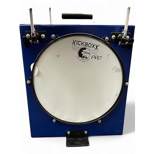 Used Toca 4 Piece Kickboxx Pro Blue Drum Kit