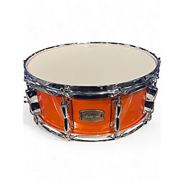 Used Yamaha 14X5.5 Stage Custom Snare Honey Amber Drum