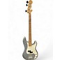 Used 2020 Fender Player Precision Bass Silver Electric Bass Guitar thumbnail