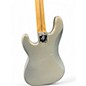 Used 2020 Fender Player Precision Bass Silver Electric Bass Guitar