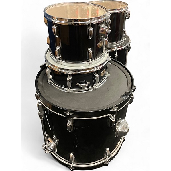 Used TAMA 5 Piece Swingstar Black Drum Kit