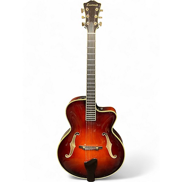 Used Eastman AR805CE AMBER Hollow Body Electric Guitar