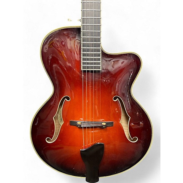 Used Eastman AR805CE AMBER Hollow Body Electric Guitar