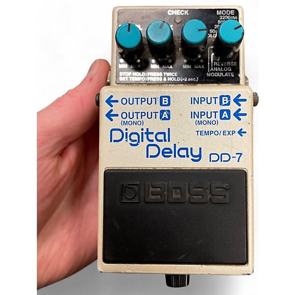 Used BOSS DD7 Digital Delay Effect Pedal