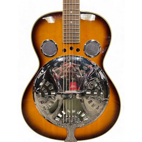 Used Regal RD40 Vintage Sunburst Resonator Guitar