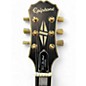 Used 2016 Epiphone 1955 Les Paul Custom Black Solid Body Electric Guitar