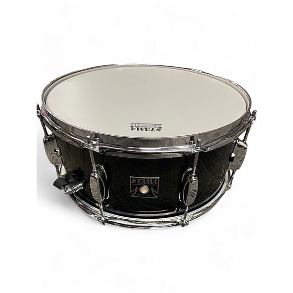 Used TAMA 14X6.5 Superstar Classic Snare Trans Black Drum