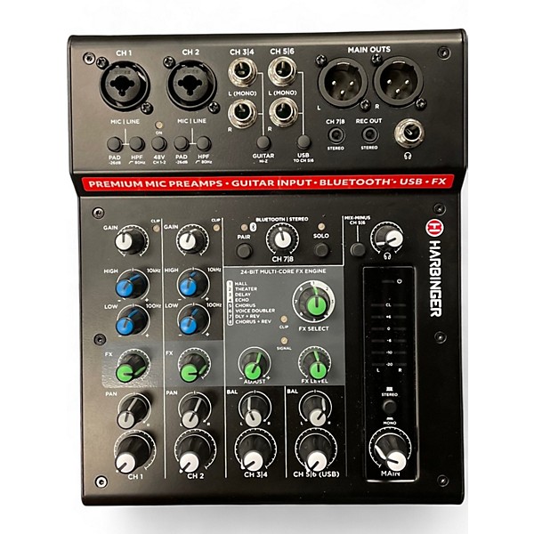 Used Harbinger LX8 Digital Mixer