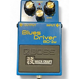 Used BOSS BD2W Blues Driver Waza Craft Effect Pedal