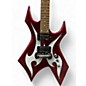 Used B.C. Rich Warlock Candy Apple Red Solid Body Electric Guitar