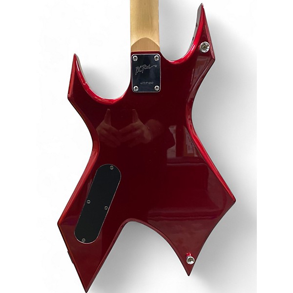 Used B.C. Rich Warlock Candy Apple Red Solid Body Electric Guitar