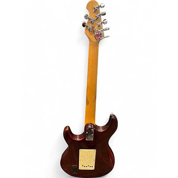 Used Ernie Ball Music Man Silhouette Special Red Solid Body Electric Guitar