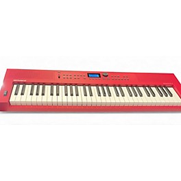 Used Roland GO:KEYS 3 Music Creation Keyboard Dark Red Portable Keyboard