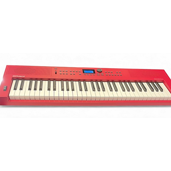 Used Roland GO:KEYS 3 Music Creation Keyboard Dark Red Portable Keyboard