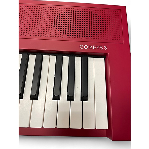 Used Roland GO:KEYS 3 Music Creation Keyboard Dark Red Portable Keyboard