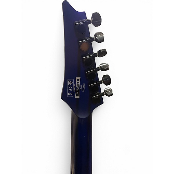 Used 2017 Ibanez RGAT62 Saphire Blue Mahogany Solid Body Electric Guitar