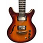 Used 2012 Hamer Duotone Cherry Sunburst Hollow Body Electric Guitar
