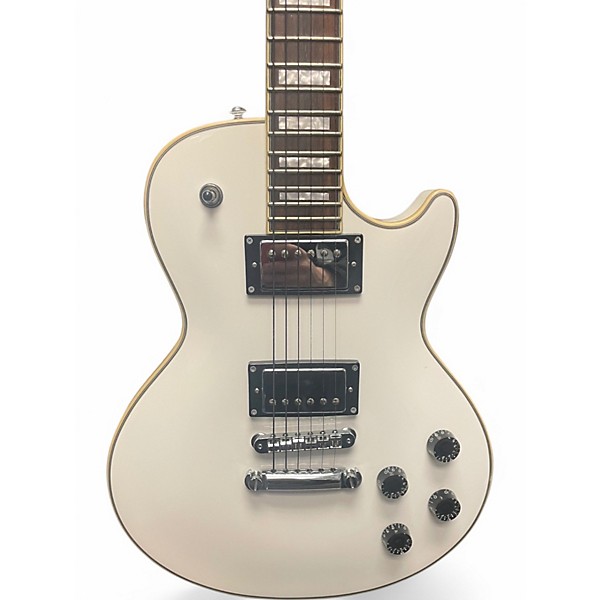 Used D'Angelico PREMIER SD Olympic White Solid Body Electric Guitar