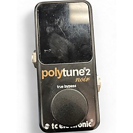 Used TC Electronic Polytune Noir Mini 2 Tuner Pedal