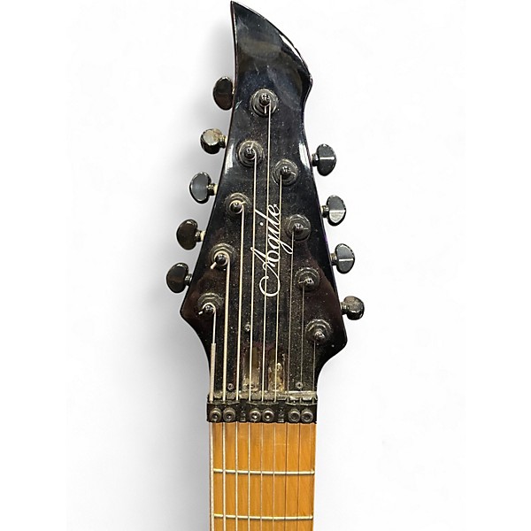 Used Agile interceptor pro 9 black Solid Body Electric Guitar