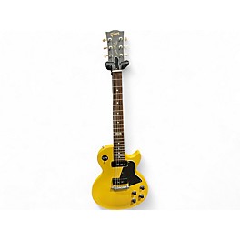 Used 2014 Gibson Les Paul Standard Mahogany TV Yellow Solid Body Electric Guitar
