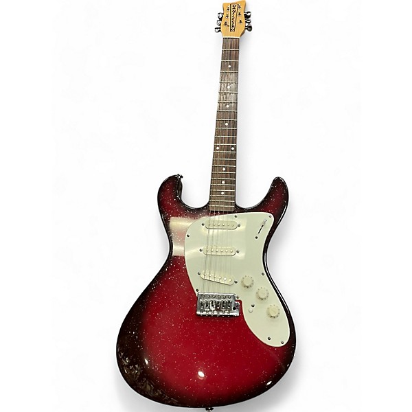 Used Danelectro DANOBLASTER HEARSAY HARMONY BURST Solid Body Electric Guitar