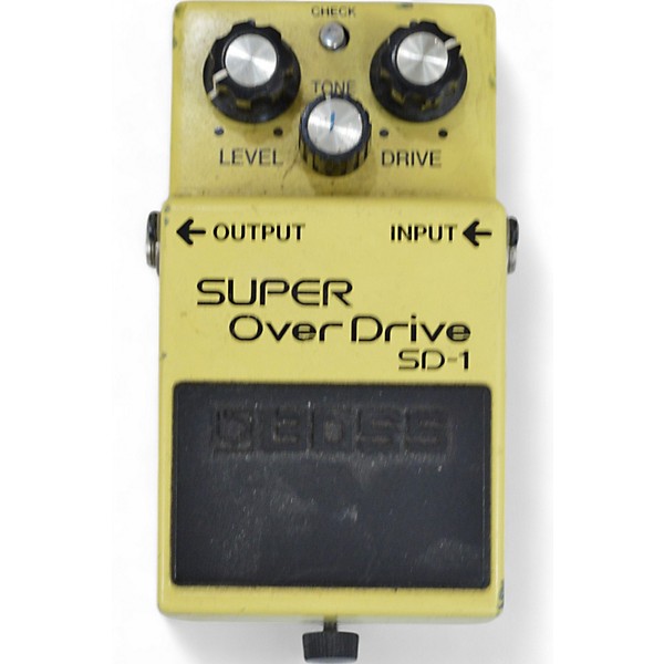 Used BOSS SD1 Super Overdrive Effect Pedal