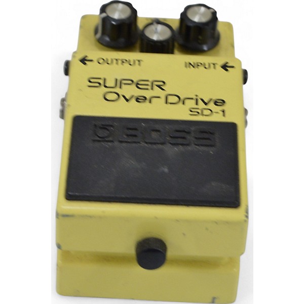 Used BOSS SD1 Super Overdrive Effect Pedal