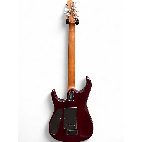 Used Sterling by Music Man jp150 Trans Red Solid Body Electric Guitar