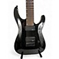 Used Jackson JS22-7 Dinky 7 String Black Solid Body Electric Guitar