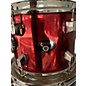 Used Rogers 4 Piece Drumset Ruby Drum Kit