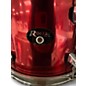 Used Rogers 4 Piece Drumset Ruby Drum Kit