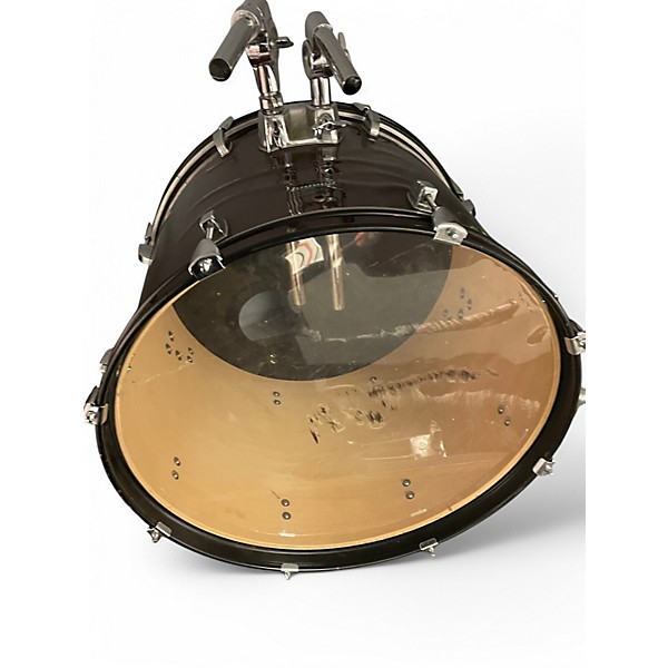 Used Ludwig 3 Piece Accent CS Ruby Drum Kit