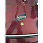Used Ludwig 3 Piece Accent CS Ruby Drum Kit