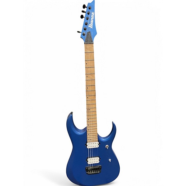 Used Ibanez RGDIR6M Blue Solid Body Electric Guitar