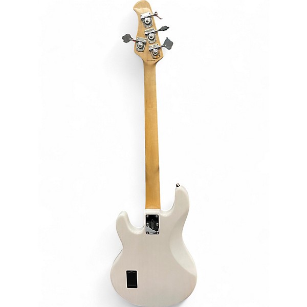 Used Sterling by Music Man Ray34 Classic White Electric Bass Guitar