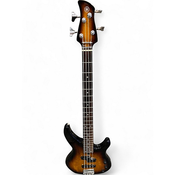 Used Yamaha TRBX174EW 2 Tone Sunburst Electric Bass Guitar