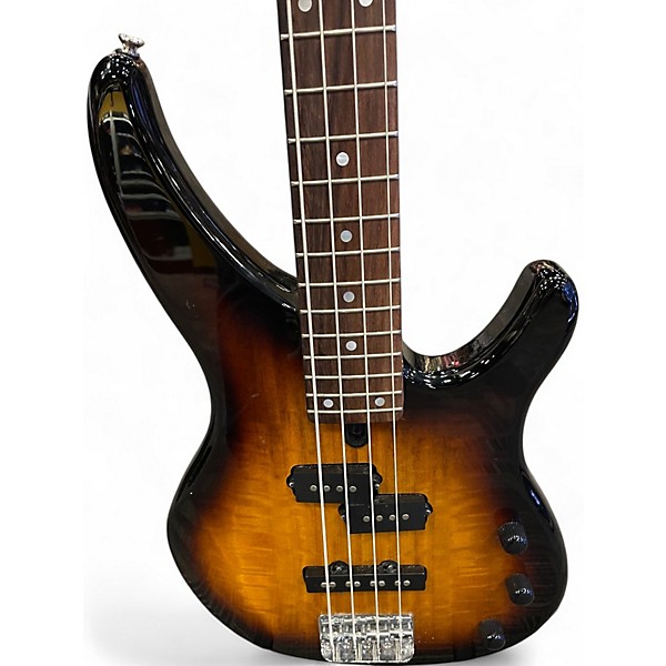 Used Yamaha TRBX174EW 2 Tone Sunburst Electric Bass Guitar