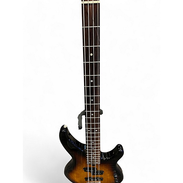 Used Yamaha TRBX174EW 2 Tone Sunburst Electric Bass Guitar