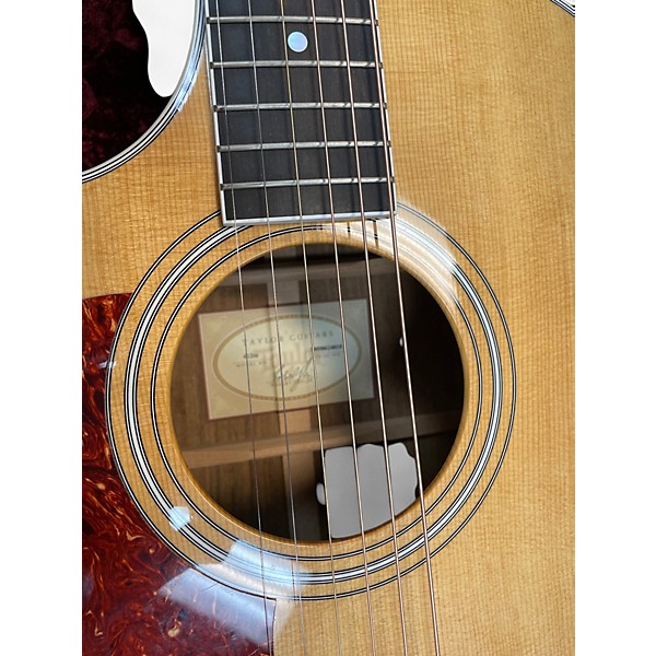 Used Taylor 412CE Left Handed Natural Acoustic Electric Guitar