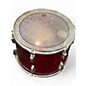 Vintage 1970s Ludwig 4 Piece Vistalite Red Drum Kit