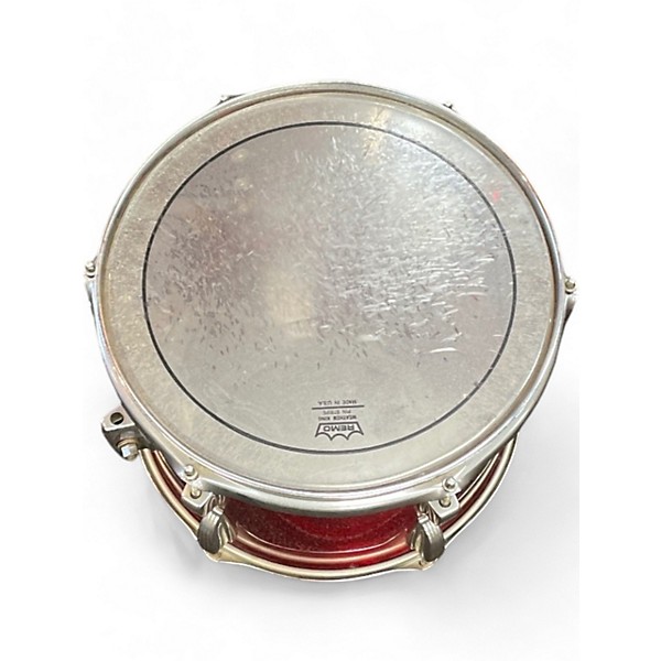 Vintage 1970s Ludwig 4 Piece Vistalite Red Drum Kit