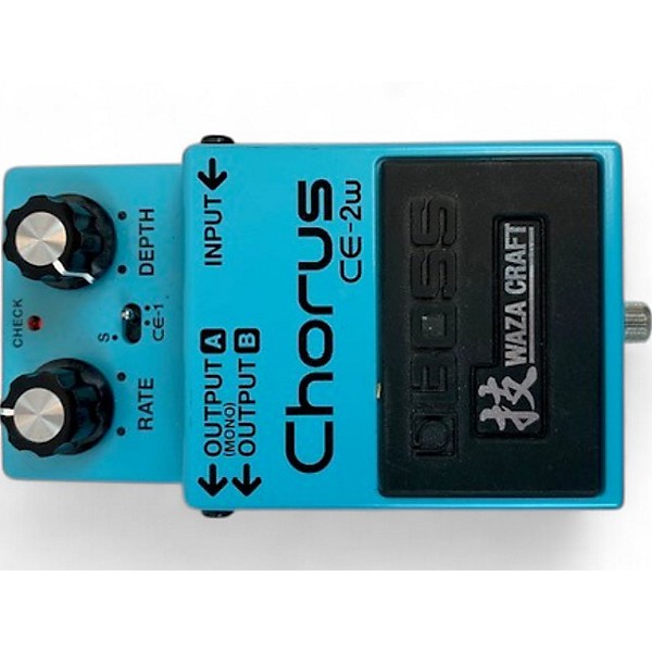 Used BOSS CE2W Waza Craft Chorus Effect Pedal