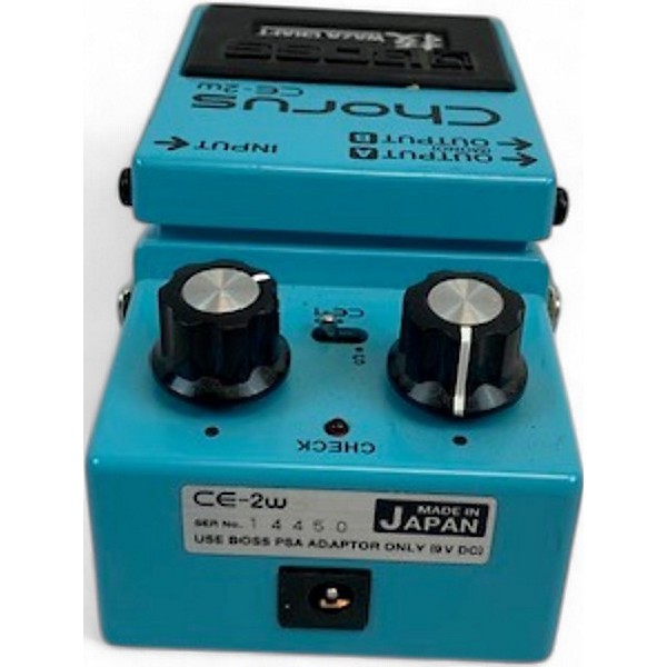 Used BOSS CE2W Waza Craft Chorus Effect Pedal