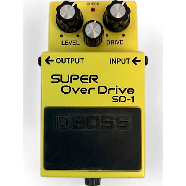 Used BOSS SD1 Super Overdrive Effect Pedal